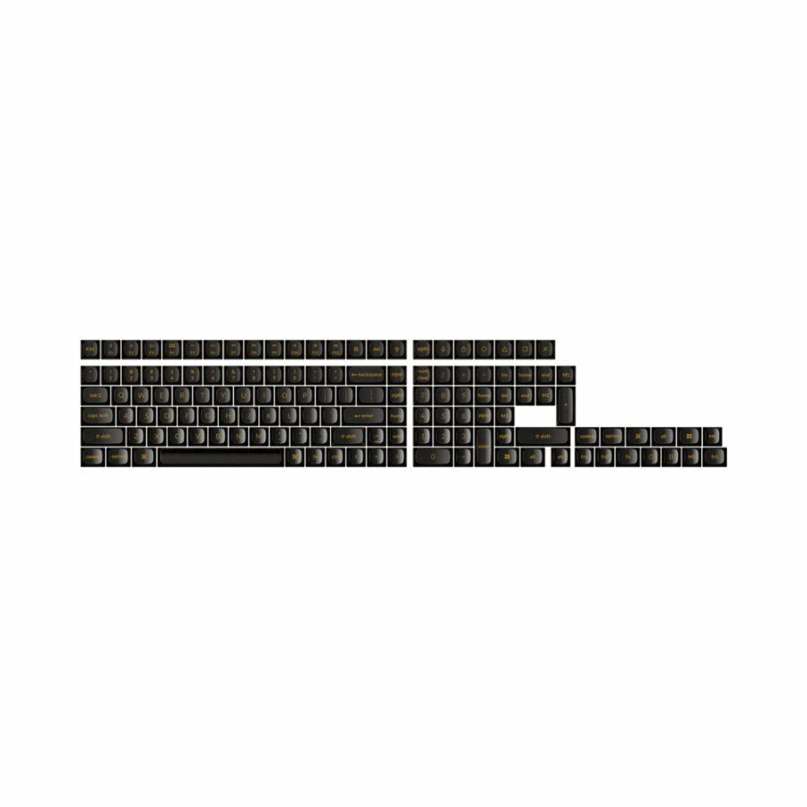 Black Transparent OSA Full Set Keycap Set Version B - Image 2